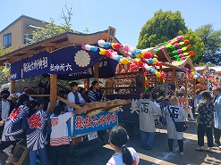神輿も太鼓も非常に盛り上がっていました