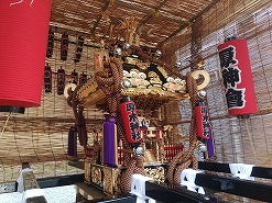 はじめて厚木神社の祭礼を見に来ました