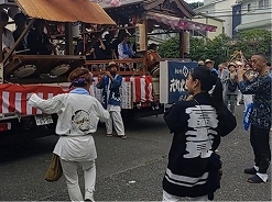富士見が丘祭囃子保存会の半纏が新しくなりました