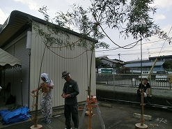 中野神社の氏子の一つの上町に密着です