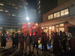 初めて厚木神社の囃子を聞きました