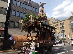 ここからは上地区になります。江戸後期建造の八幡町一、二丁目は八王子最古