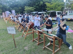 最後は5地区による競り合いです
