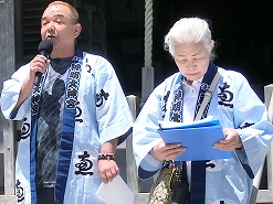 円蔵の例大祭で過去2回、YouTubeの撮影に訪れました