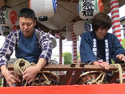 昨年、太鼓の練習を見学したことがきっかけで取材をさせて頂きました